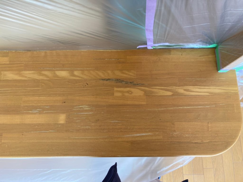 キッチンカウンター キズ リペア・補修 | 大阪、兵庫の補修屋『東住 